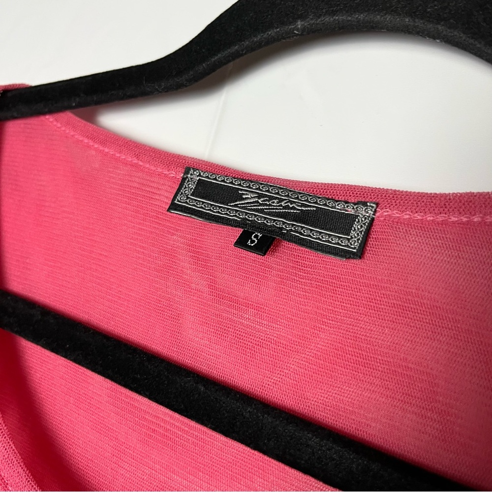 5/$25 Woman‎ 3/4 sleeve pink blouse size small - Picture 8 of 14